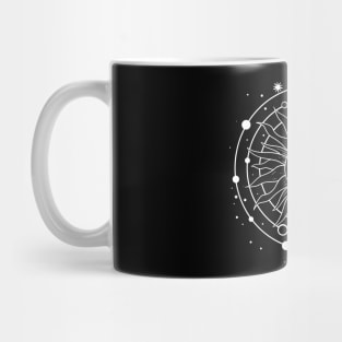 cool magical tarot card moon phases Mug